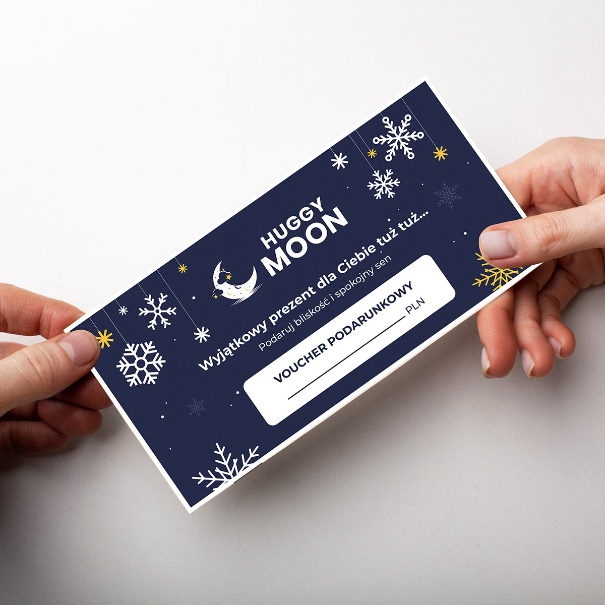 Prezentowy voucher HuggyMoon – pomysł na wyjątkowy upominek